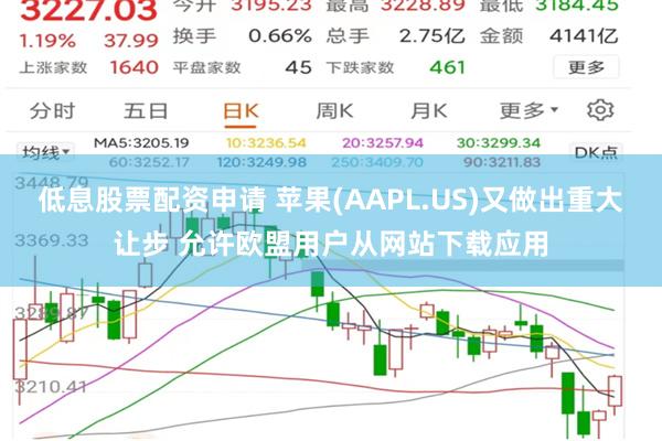 低息股票配资申请 苹果(AAPL.US)又做出重大让步 允许欧盟用户从网站下载应用