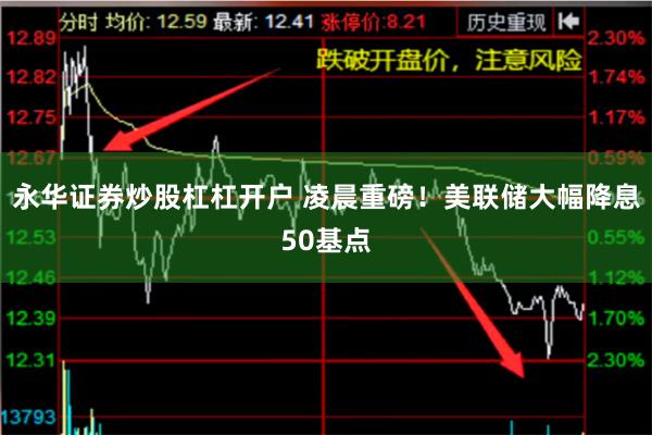 永华证券炒股杠杠开户 凌晨重磅！美联储大幅降息50基点