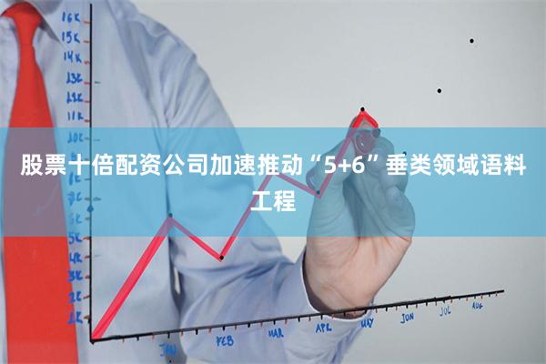 股票十倍配资公司加速推动“5+6”垂类领域语料工程