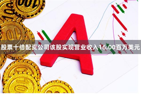 股票十倍配资公司该股实现营业收入16.00百万美元