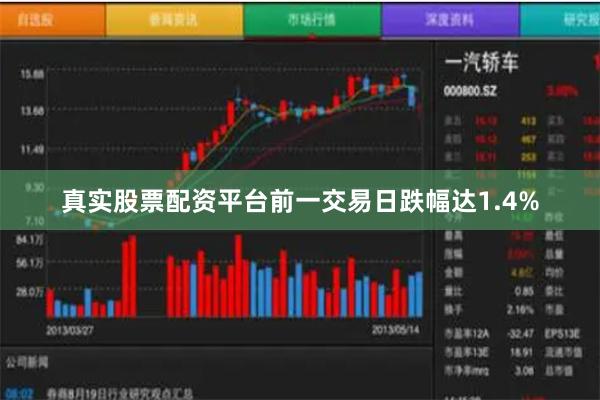 真实股票配资平台前一交易日跌幅达1.4%